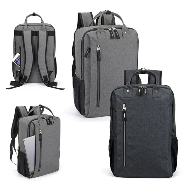 Envoy Heathered Laptop Backpack... from ASI 31517 Admart Products / Admart Line
