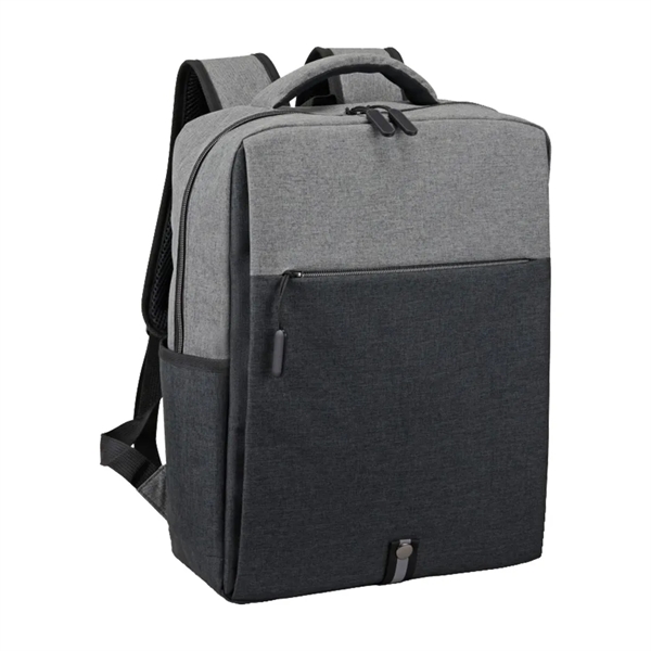 Heathered Two-Tone Computer Backpack... from ASI 31517 Admart Products / Admart Line