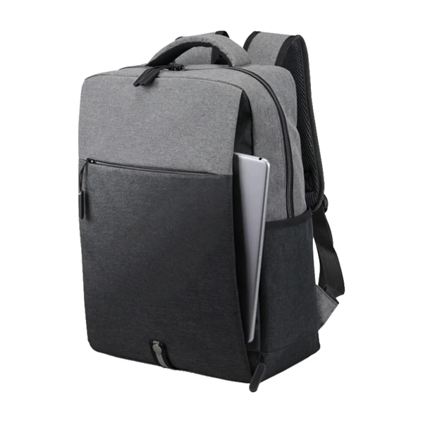 Heathered Two-Tone Computer Backpack... from ASI 31517 Admart Products / Admart Line