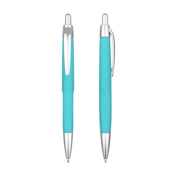 Plastic ballpoint pen with click action plus 1 color pad print... from ASI 37218 Athena Promo (tm)