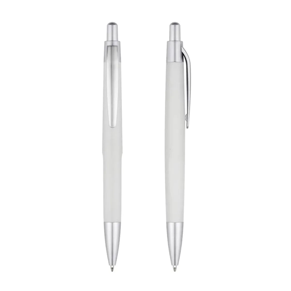 Plastic ballpoint pen with click action plus 1 color pad print... from ASI 37218 Athena Promo (tm)