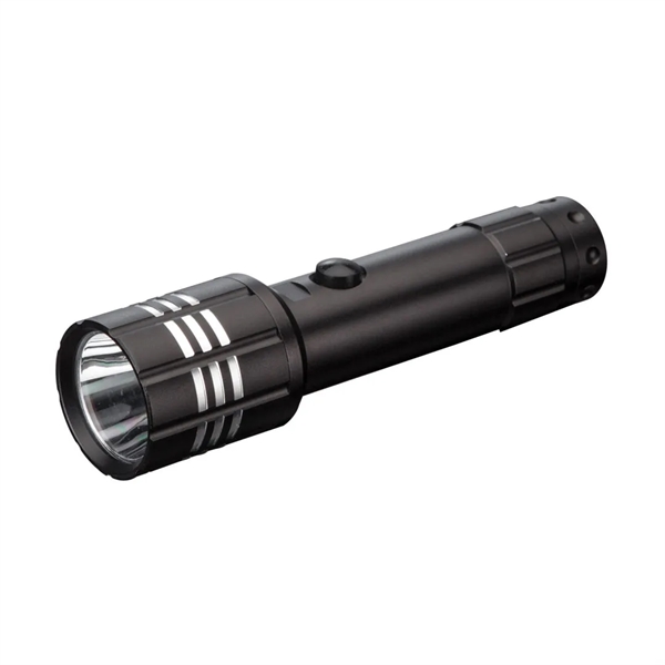Handheld CREE XP-E LED flashlight with triple light function... from ASI 84592 St Regis Group