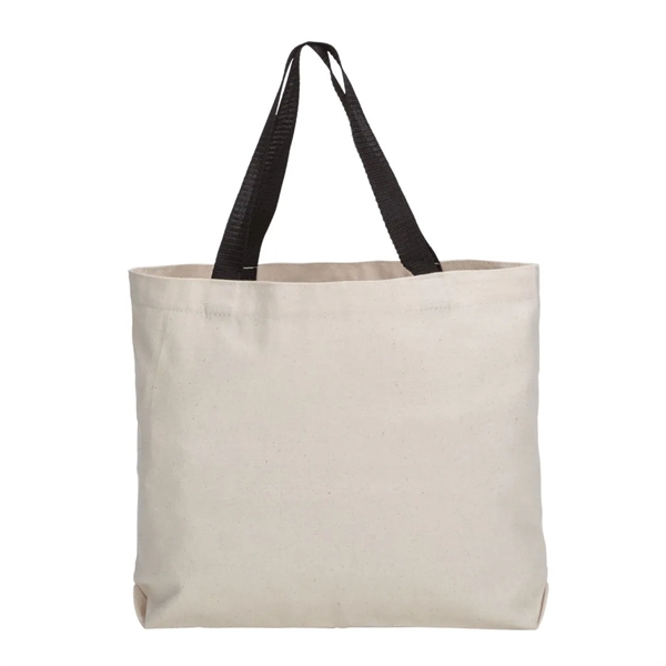 Shopping tote bag from natural and durable traditional cotton. Lightweight, foldable... from ASI 84592 St Regis Group