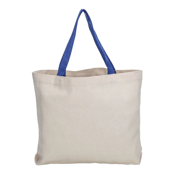 Shopping tote bag from natural and durable traditional cotton. Lightweight, foldable... from ASI 84592 St Regis Group