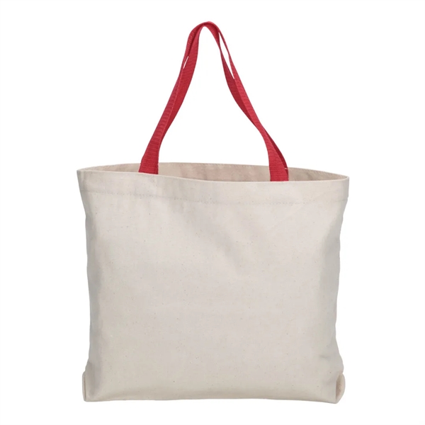 Shopping tote bag from natural and durable traditional cotton. Lightweight, foldable... from ASI 84592 St Regis Group
