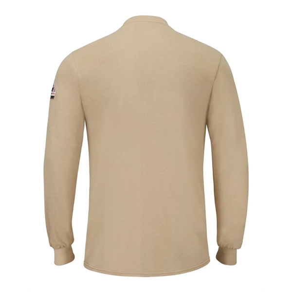Bulwark Long Sleeve Henley... from ASI 84358 S&S Activewear