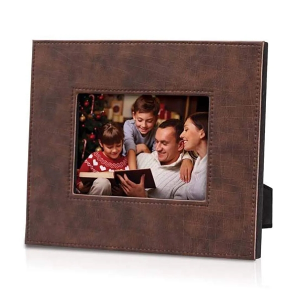 Chocolate faux leather frame with black velvet case.... from ASI 84592 St Regis Group