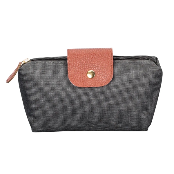 Compact cosmetic bag, perfect for traveling and day trips. Fashionable etched... from ASI 84592 St Regis Group