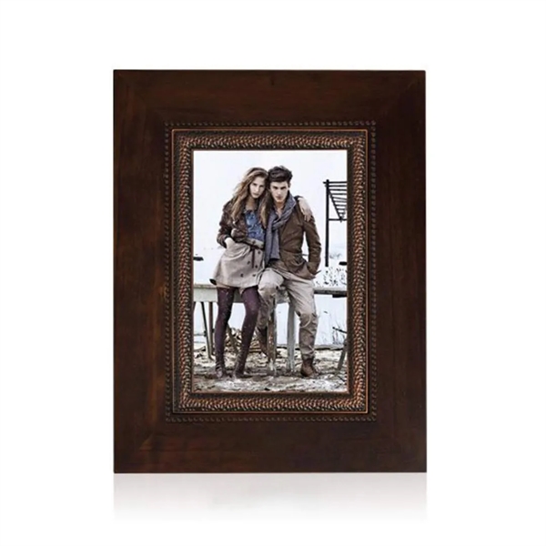 Espresso finish with cast copper inlay frame.... from ASI 84592 St Regis Group