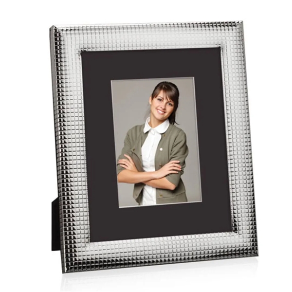 Akeley Frame - Silver/Dover Grey 5"x7"... from ASI 84592 St Regis Group