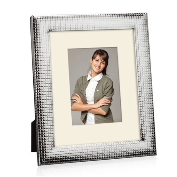 Akeley Frame - Silver/Dover Grey 5"x7"... from ASI 84592 St Regis Group