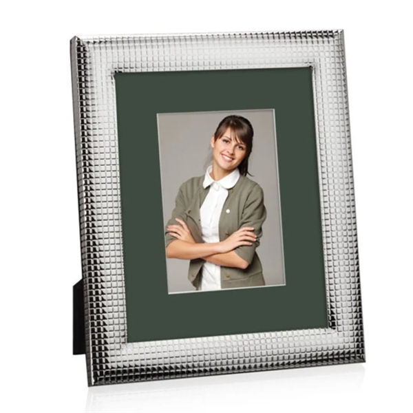 Akeley Frame - Silver/Dover Grey 5"x7"... from ASI 84592 St Regis Group