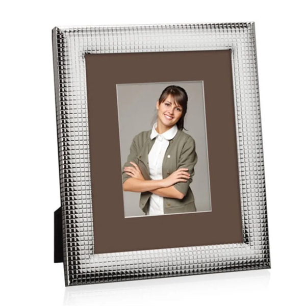 Akeley Frame - Silver/Dover Grey 5"x7"... from ASI 84592 St Regis Group