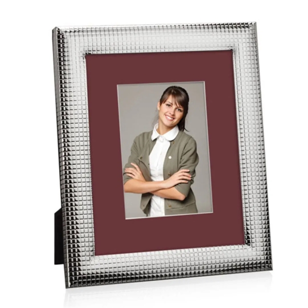 Akeley Frame - Silver/Dover Grey 5"x7"... from ASI 84592 St Regis Group
