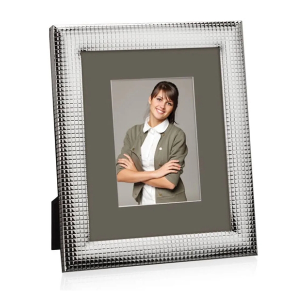 Akeley Frame - Silver/Dover Grey 5"x7"... from ASI 84592 St Regis Group