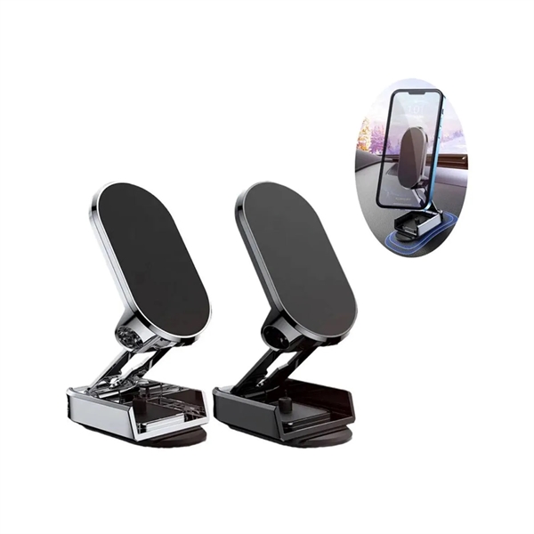 Foldable and rotatable magnetic car phone holder plus laser engraving on... from ASI 37218 Athena Promo (tm)