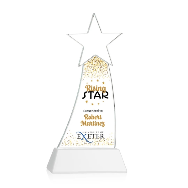 Crafted from premium Optical Crystal, the Manolita Star VividPrint™ Award boasts... from ASI 84592 St Regis Group / St Regis