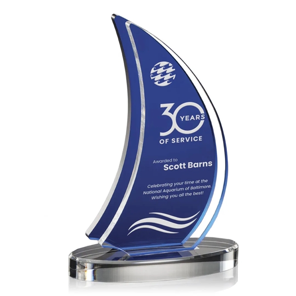 Featuring a double pane of clear and blue acrylic, the Matsuda... from ASI 84592 St Regis Group / St Regis