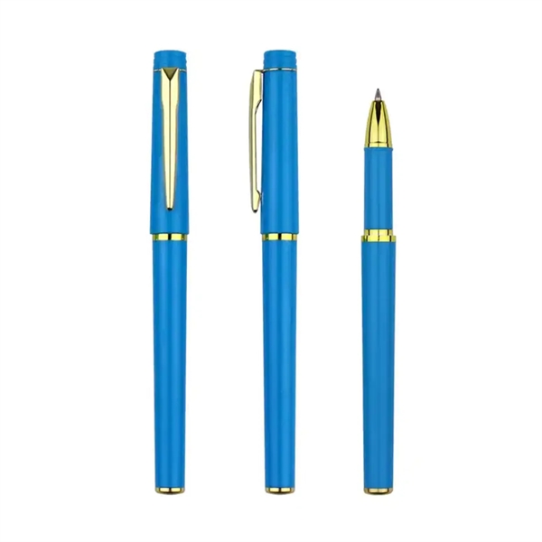 Plastic gel pen with removable cap plus 1 color pad imprint... from ASI 37218 Athena Promo (tm)