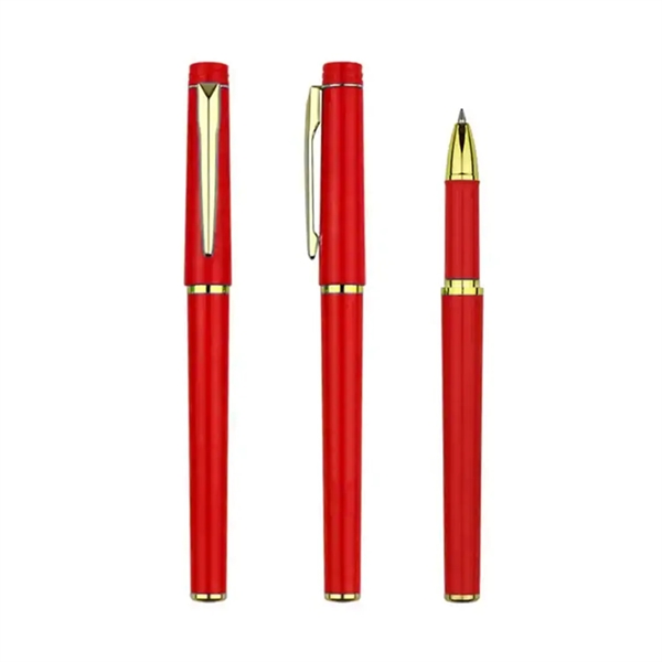 Plastic gel pen with removable cap plus 1 color pad imprint... from ASI 37218 Athena Promo (tm)