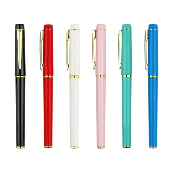 Plastic gel pen with removable cap plus 1 color pad imprint... from ASI 37218 Athena Promo (tm)