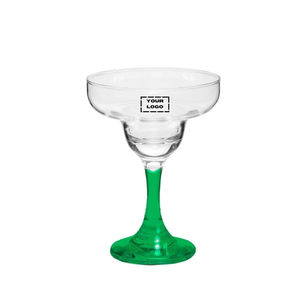 Crystal Margarita Glasses, 9 oz. plus 1 color silkscreen imprint on... from ASI 37218 Athena Promo (tm)