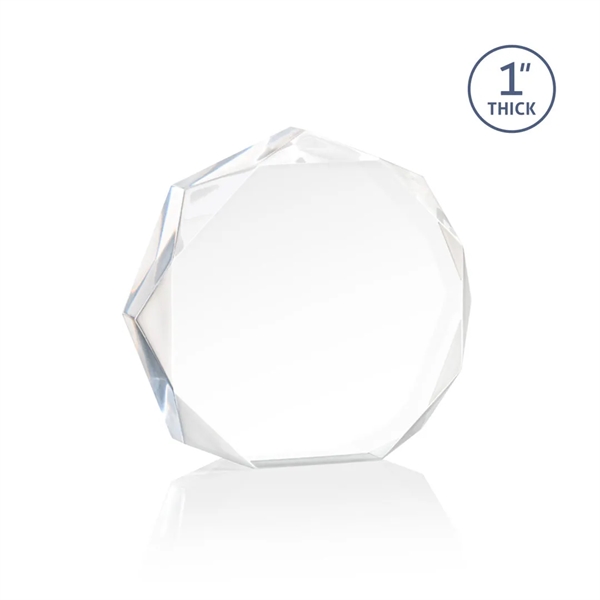 The Piedmont Award is a dynamic freestanding polygon with recessed bevels... from ASI 84592 St Regis Group / St Regis