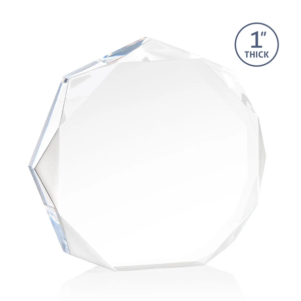 The Piedmont Award is a dynamic freestanding polygon with recessed bevels... from ASI 84592 St Regis Group / St Regis