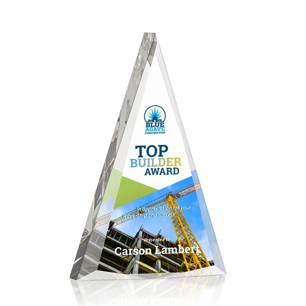 The Shrewsbury VividPrint™ Award is an acrylic pyramid that proclaims its... from ASI 84592 St Regis Group / St Regis