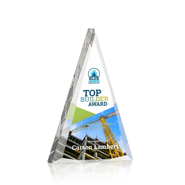 The Shrewsbury VividPrint™ Award is an acrylic pyramid that proclaims its... from ASI 84592 St Regis Group / St Regis