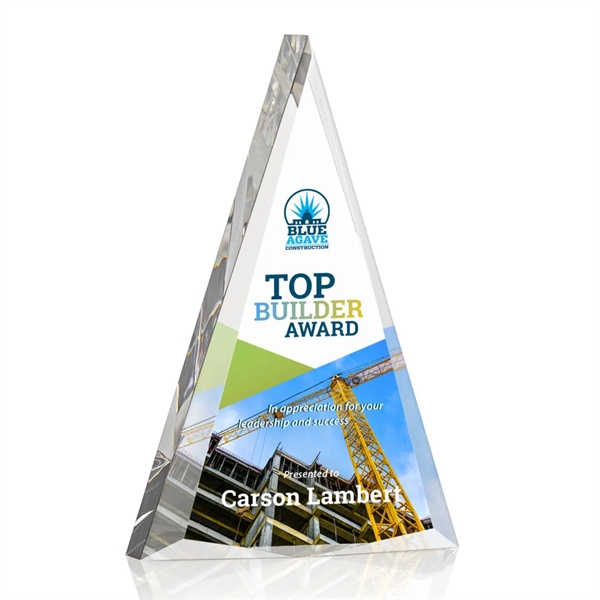 The Shrewsbury VividPrint™ Award is an acrylic pyramid that proclaims its... from ASI 84592 St Regis Group / St Regis