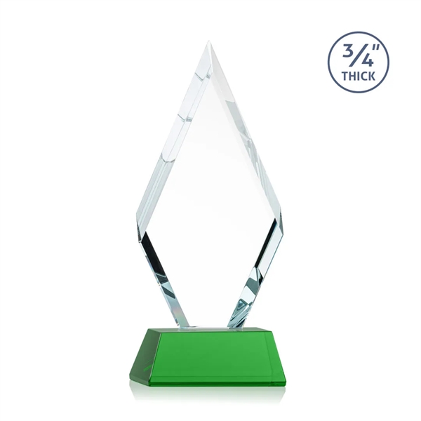The Starfire Crystal Richmond Award features beveled edges on the top-front... from ASI 84592 St Regis Group / St Regis