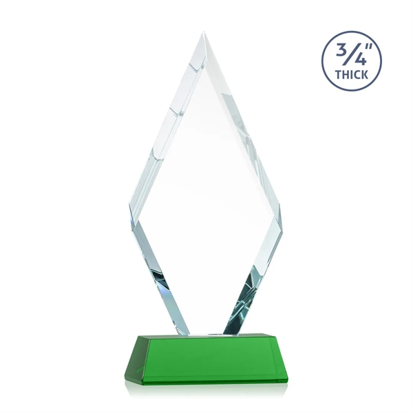 The Starfire Crystal Richmond Award features beveled edges on the top-front... from ASI 84592 St Regis Group / St Regis