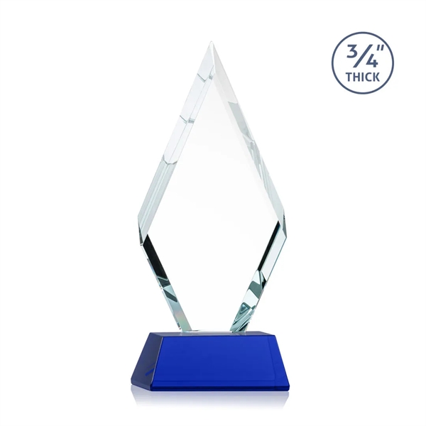 The Starfire Crystal Richmond Award features beveled edges on the top-front... from ASI 84592 St Regis Group / St Regis
