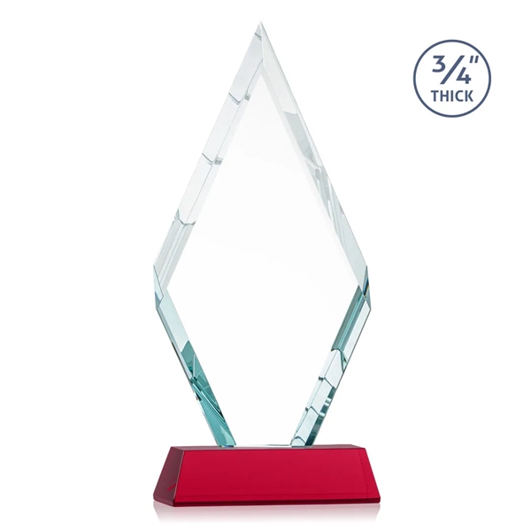 The Starfire Crystal Richmond Award features beveled edges on the top-front... from ASI 84592 St Regis Group / St Regis