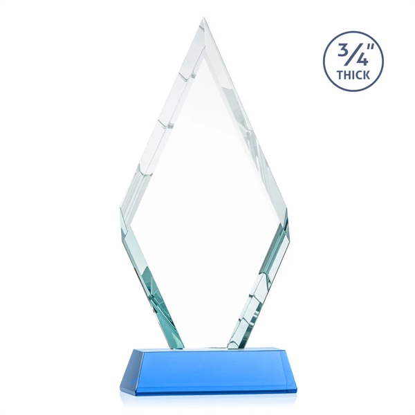 The Starfire Crystal Richmond Award features beveled edges on the top-front... from ASI 84592 St Regis Group / St Regis
