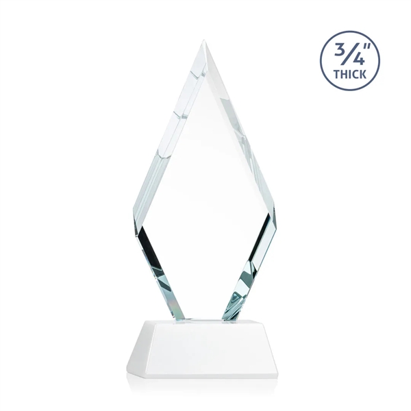 The Starfire Crystal Richmond Award features beveled edges on the top-front... from ASI 84592 St Regis Group / St Regis