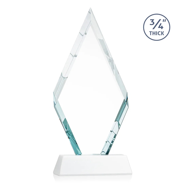The Starfire Crystal Richmond Award features beveled edges on the top-front... from ASI 84592 St Regis Group / St Regis