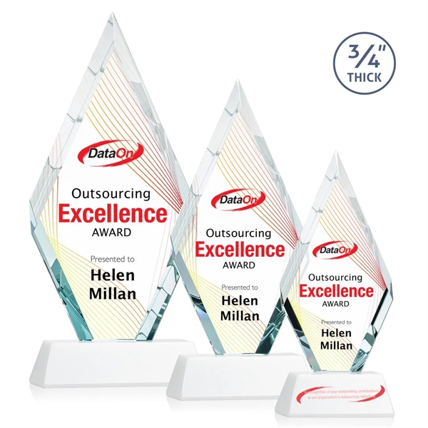 Richmond VividPrint™ Award on Newhaven - White... from ASI 84592 St Regis Group / St Regis