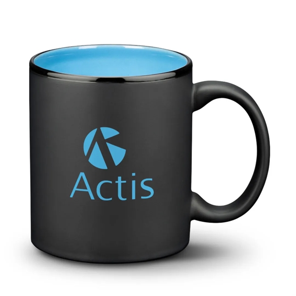 The Sidley ceramic mug is finished with a satin black glaze... from ASI 84592 St Regis Group