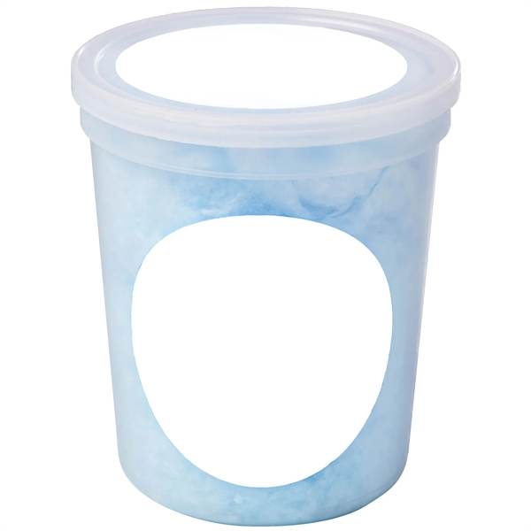 Cotton candy 1.75 oz. tub available in 3 flavors.... from ASI 71685 Midnite Snax®