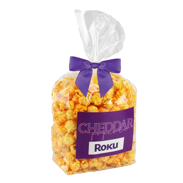 Extra large gourmet popcorn gift bag.... from ASI 71685 Midnite Snax®