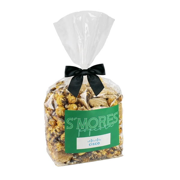 Extra large gourmet popcorn gift bag.... from ASI 71685 Midnite Snax®