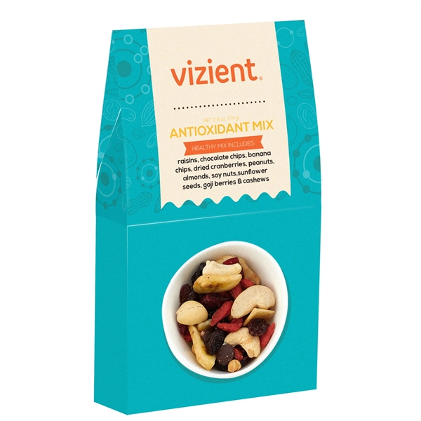 Well & Wellness Gable Box with antioxidant mix.... from ASI 71685 Midnite Snax®