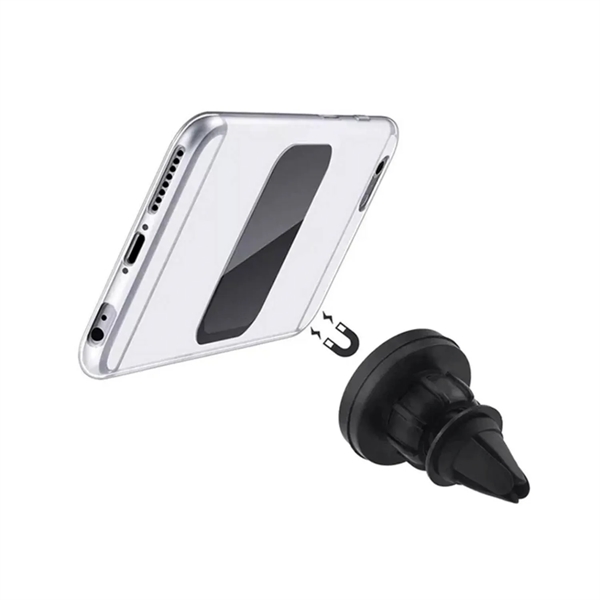 Flexible magnetic car air vent mount phone holder plus 1 color... from ASI 37218 Athena Promo (tm)