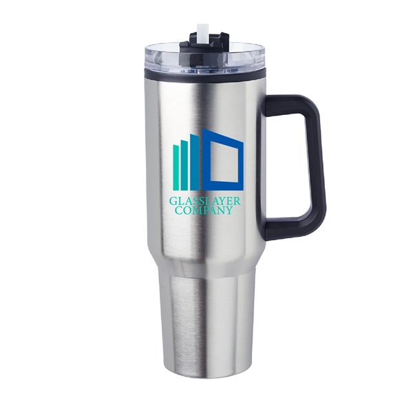 Introducing our 40 oz. Victor travel mug, A premium, on-the-go hydration... from ASI 62088 IDProductsource