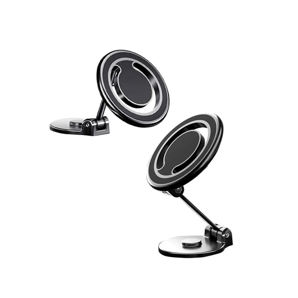 Foldable magnetic car phone stand plus laser engraving on 1 location... from ASI 37218 Athena Promo (tm)