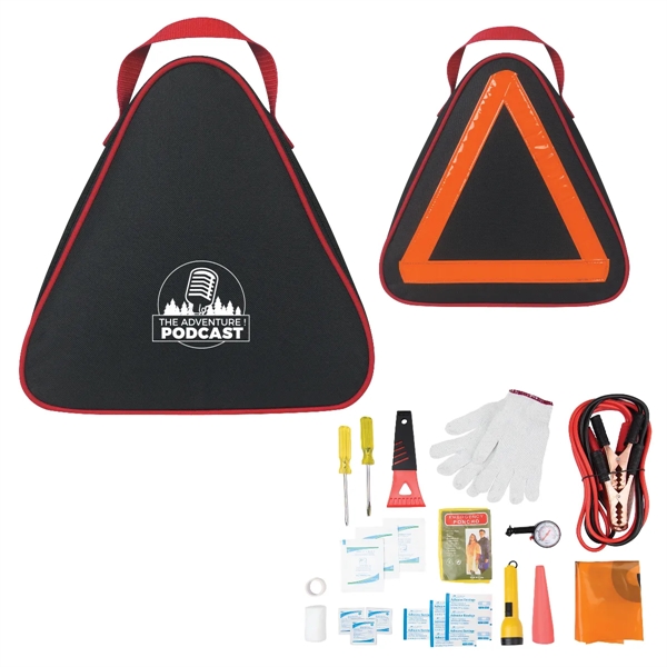 Auto safety kit with reflective tape on back side.... from ASI 61125 Hit Promotional Products / Hit®