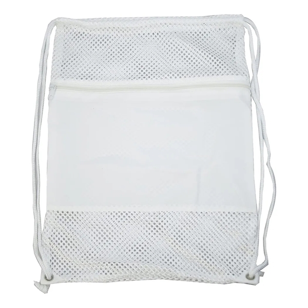 Nylon mesh drawstring backpack bag.... from ASI 31517 Admart Products / Admart Line