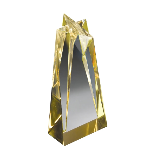 8" x 3.5" star sculpture award made of acrylic with a... from ASI 61125 Hit Promotional Products / Hit®